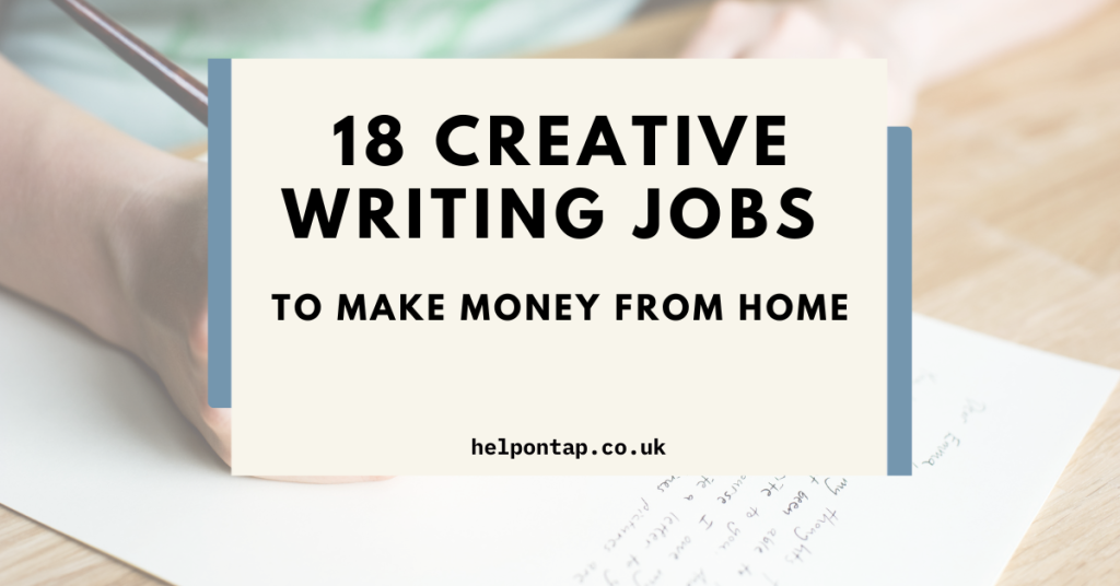 18 Creative Writing Jobs - Work from Home