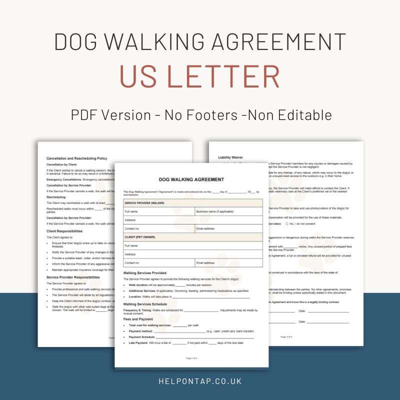 Dog Walking Agreement