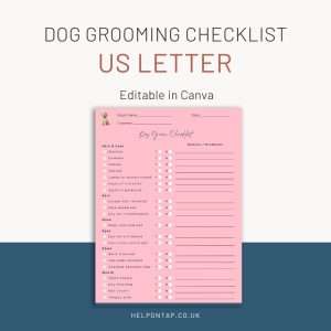 Dog Groomer Checklist